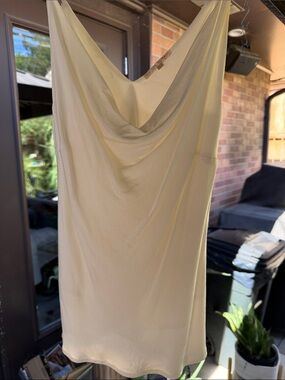 Gold Hawk camisole Cowl Neck SZ S